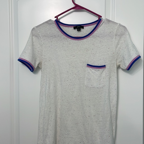 J. Crew Speckled Pocket Tee - Picture 4 of 7